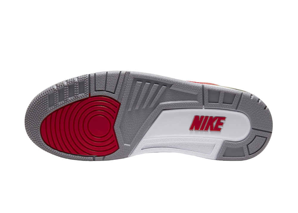 Nike Air Jordan 3 Retro Fire Red Cement (Nike Chi)