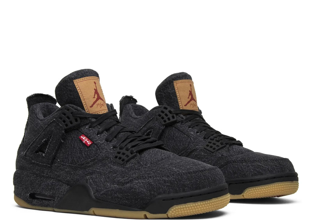 Nike Air Jordan 4 Retro Levis Black (Levis Tag)