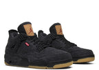 Nike Air Jordan 4 Retro Levis Black (Levis Tag)