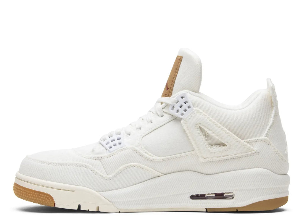 Nike Air Jordan 4 Retro Levis White (Levis Tag)