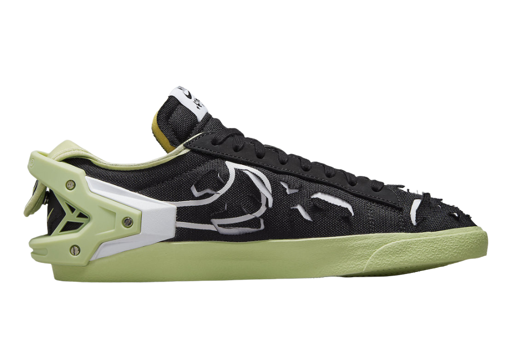 Nike Blazer Low Acronym Black Olive Aura