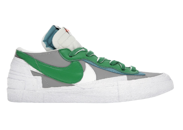 Nike Blazer Low sacai Medium Grey Classic Green