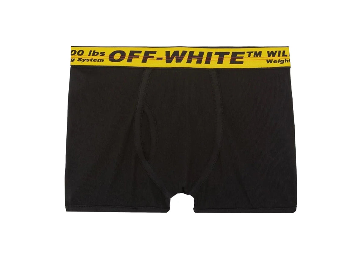 Off-White Classic 3-Pack Industrial Boxers Black Yellow