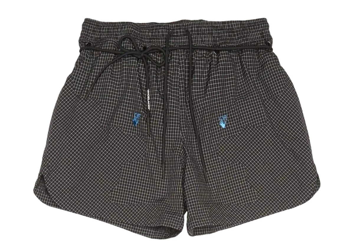 Off White x Nike Woven Short Black