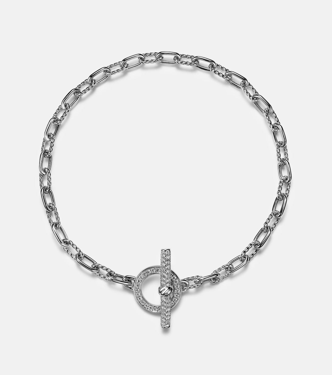 David Yurman Madison® sterling silver bracelet with diamonds in silver