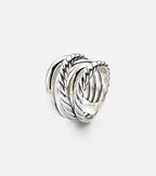 David Yurman Crossover® Sterling Silver Ring in Silver