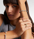 David Yurman Petite Cable Sterling Silver Ring with Onyx in Silver