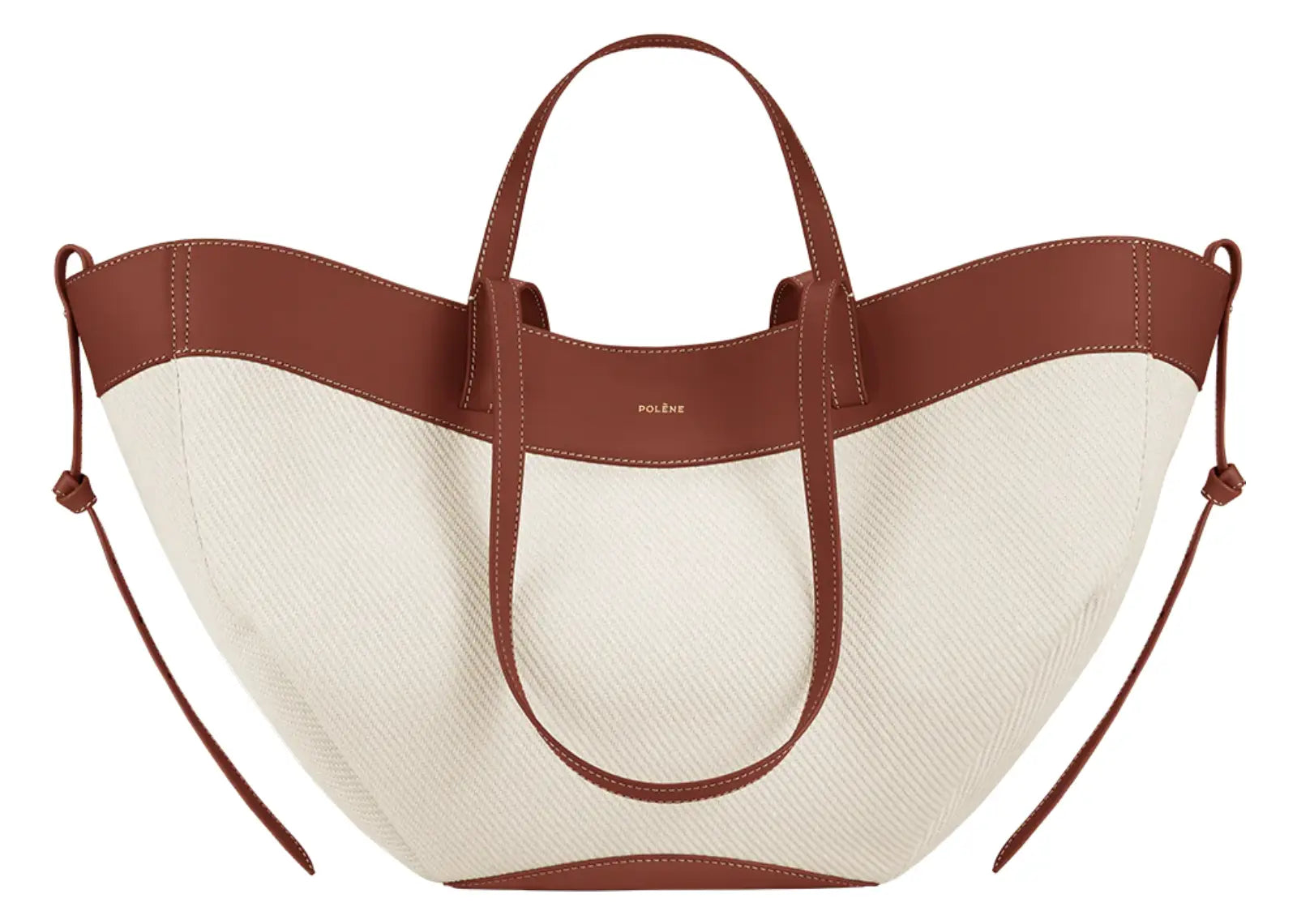 Polène Cyme Edition Cognac Canvas