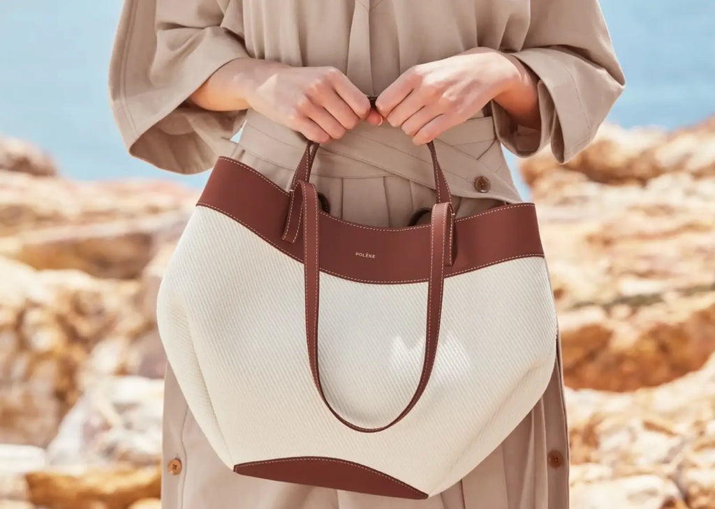 Polène Cyme Edition Cognac Canvas