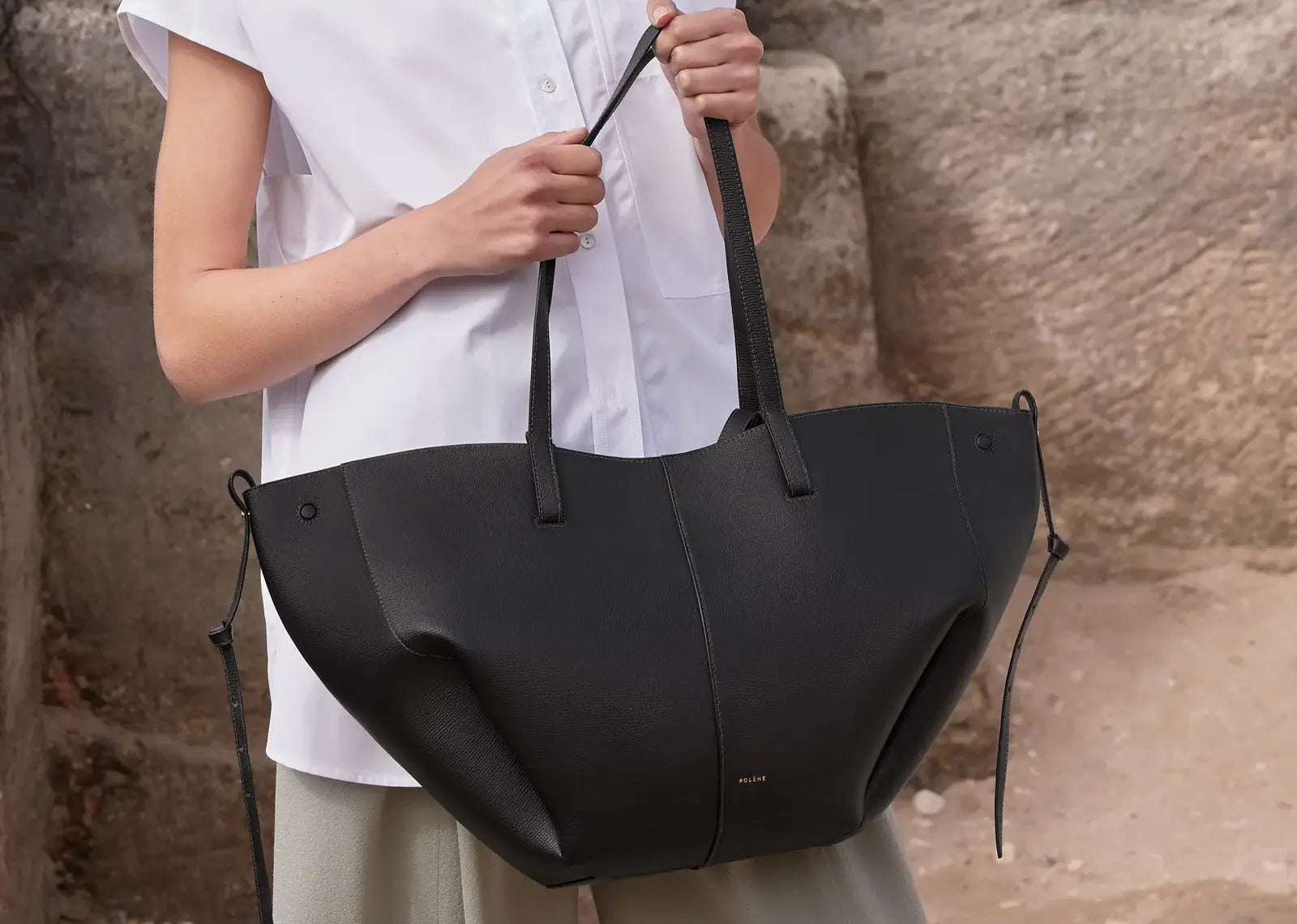 Polène Cyme Edition Textured Black