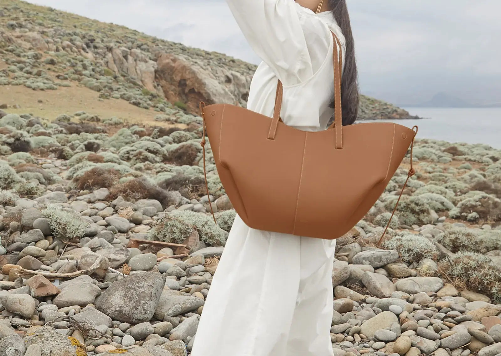 Polène Cyme Edition Textured Camel
