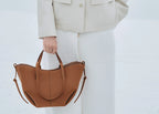 Polène Cyme Mini Edition Textured Camel