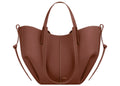 Polène Cyme Mini Edition Textured Cognac
