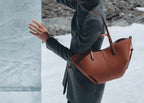 Polène Cyme Mini Edition Textured Cognac