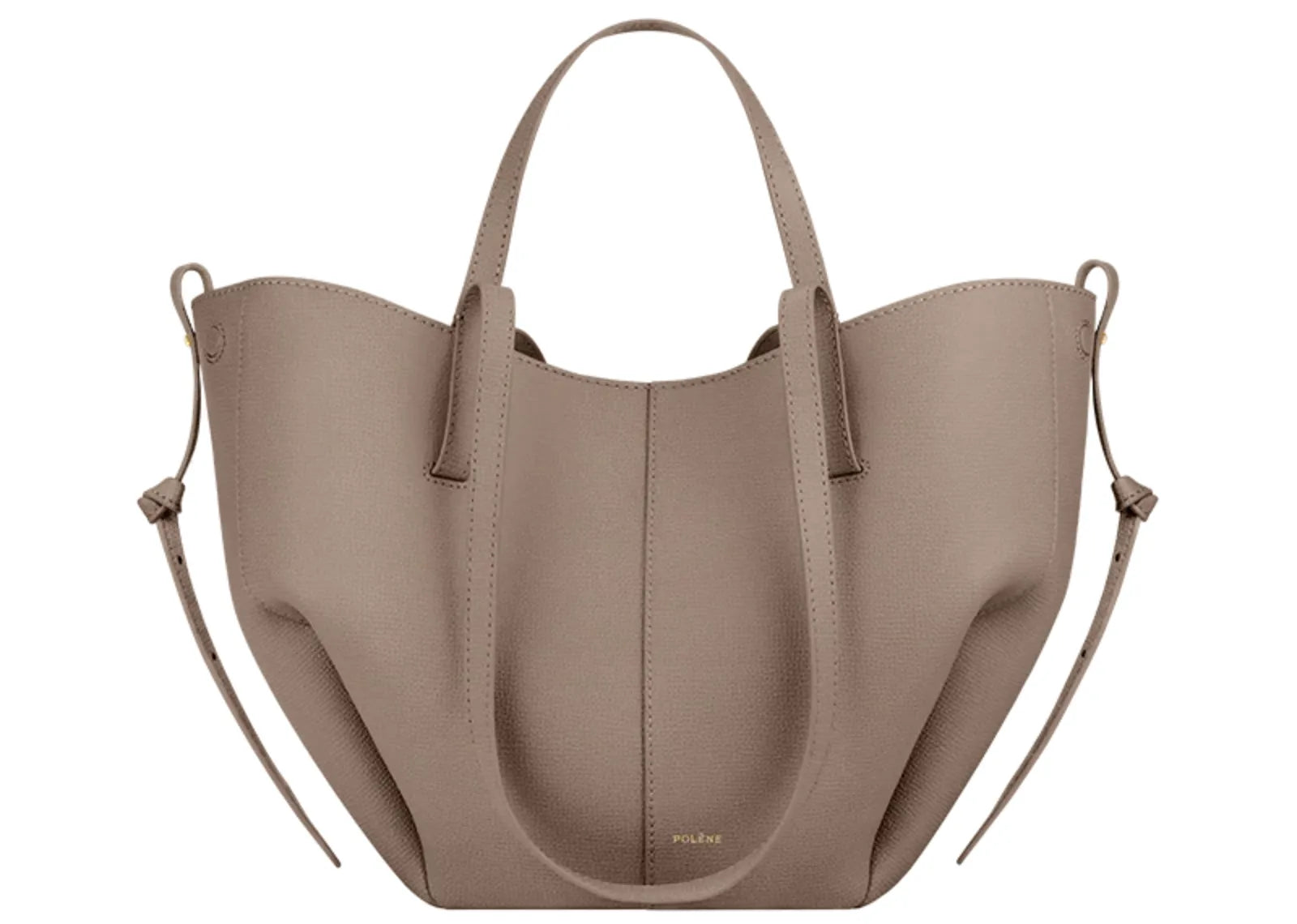 Polène Cyme Mini Edition Textured Taupe