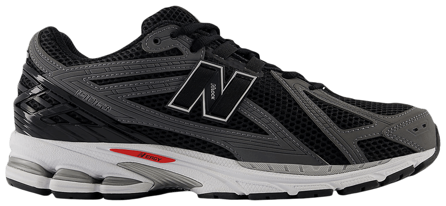 New Balance 1906R Black Castlerock Team Red