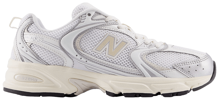 New Balance 530 Silver Metallic Linen