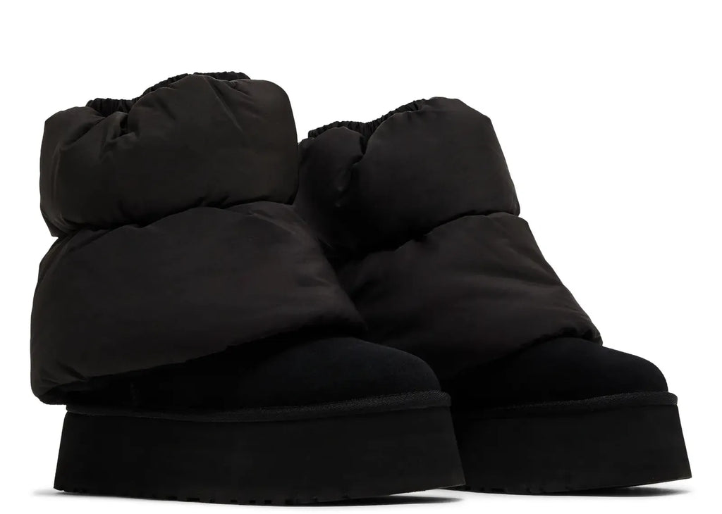 UGG Classic Mini Dipper Puffer Boot Black (W)