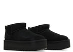 UGG Classic Ultra Mini Platform Boot Black (W)