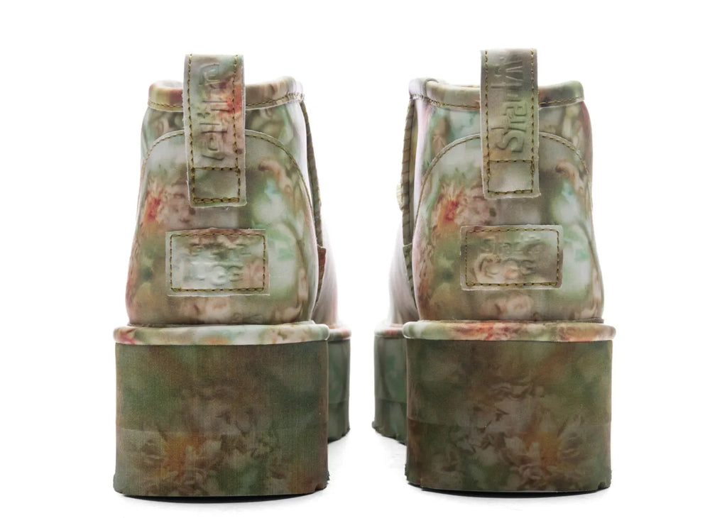 UGG Classic Ultra Mini Platform Boot Collina Strada Green Floral