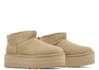 UGG Classic Ultra Mini Platform Boot Mustard Seed (W)