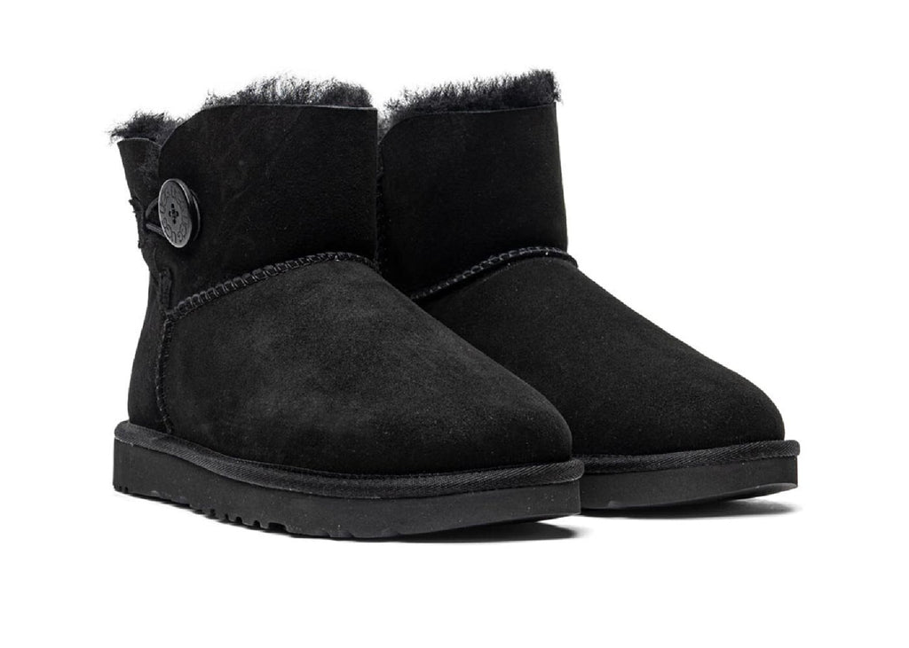 UGG Mini Bailey Button II Black (W)