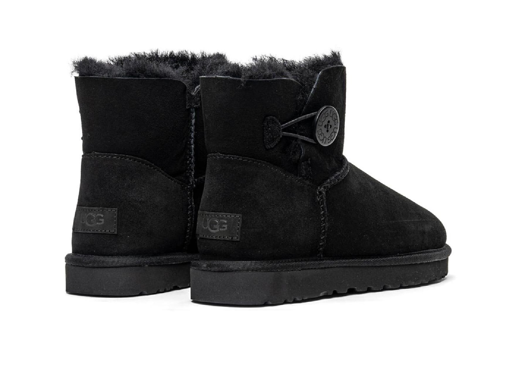 UGG Mini Bailey Button II Black (W)