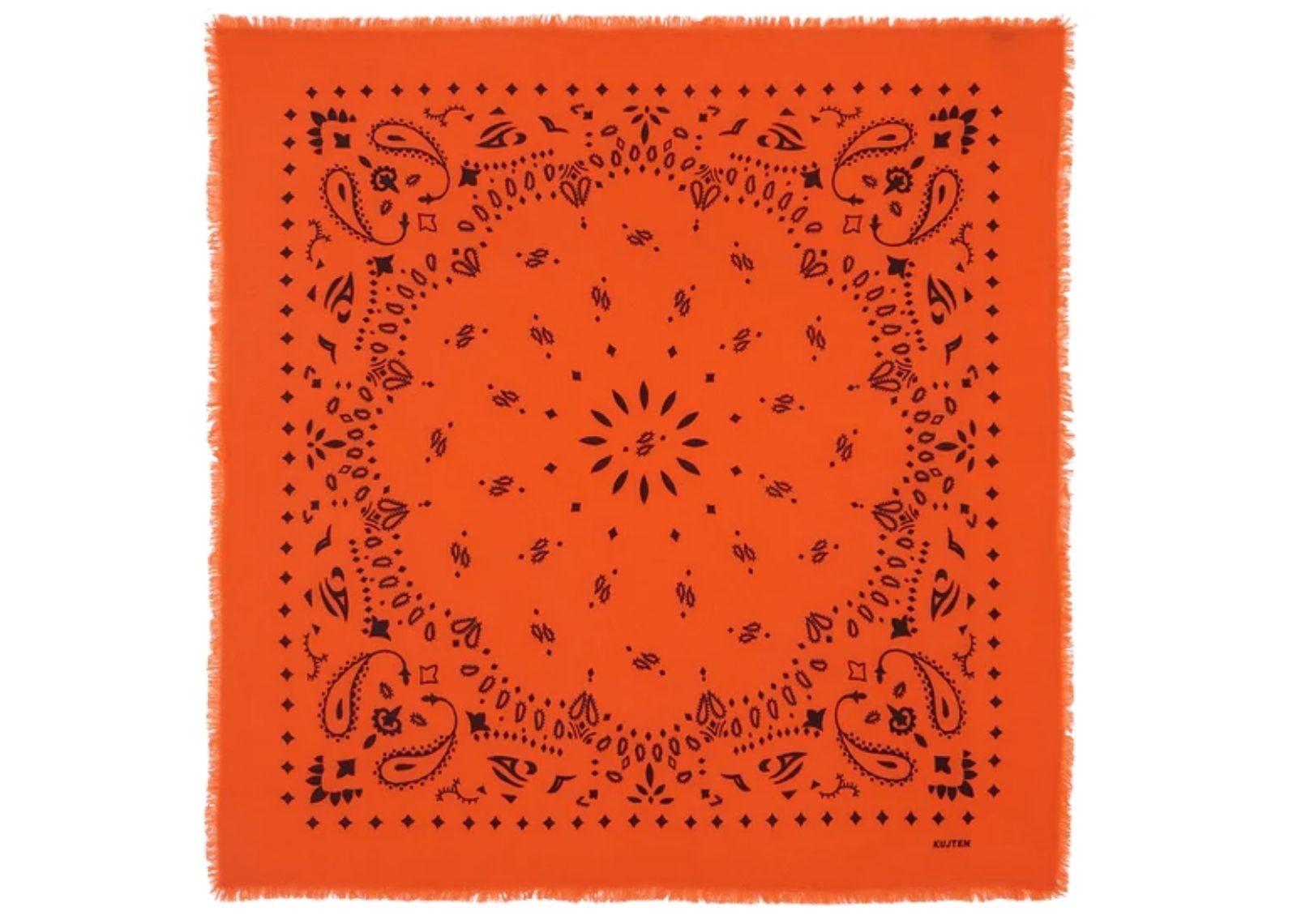 Kujten Large Cashmere Bandana Hachiko Sunset