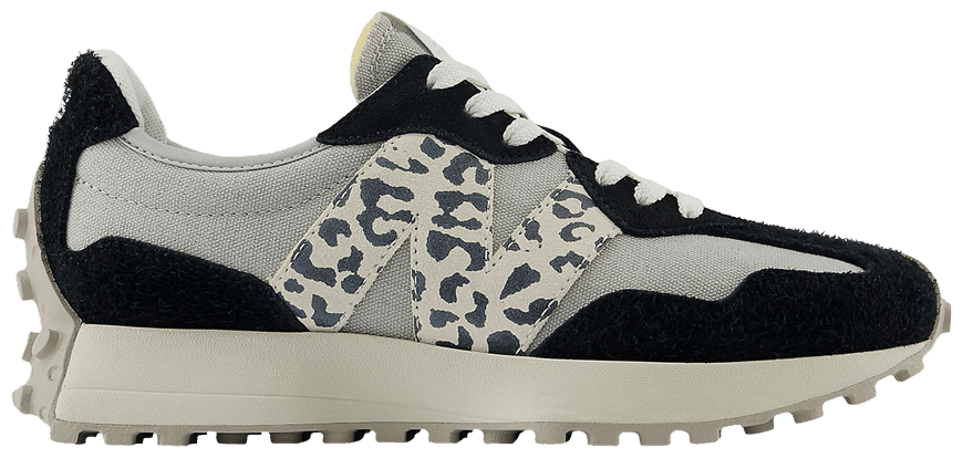 New Balance 327 Black Grey Leopard (W)
