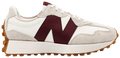 New Balance 327 White Dark Red (W)