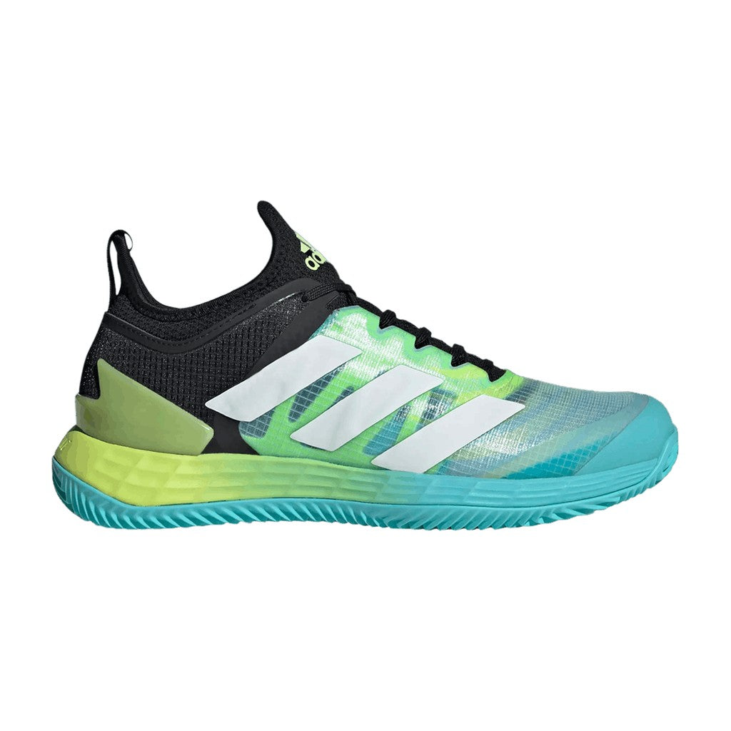 Adidas Adizero Ubersonic 4 Clay Court Black Pulse Lime (W)