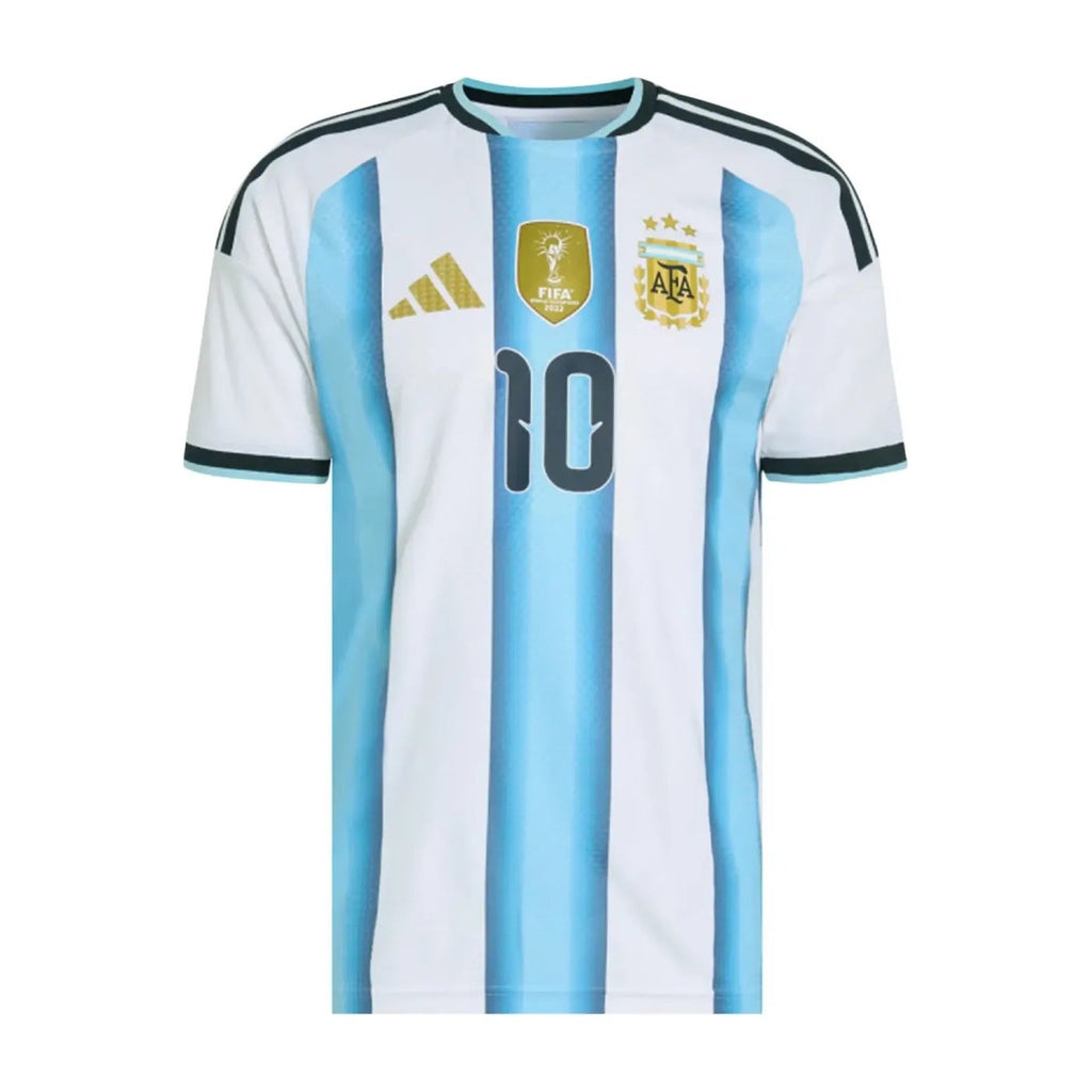 adidas Argentina 26 Home Authentic Messi Jersey White/Icey Blue/Light Blue