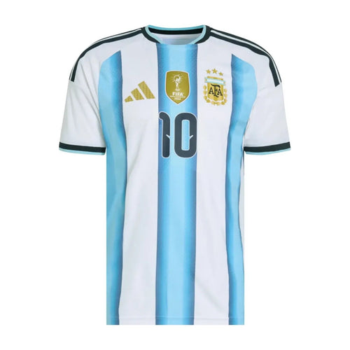 adidas Argentina 26 Home Authentic Messi Jersey White/Icey Blue/Light Blue