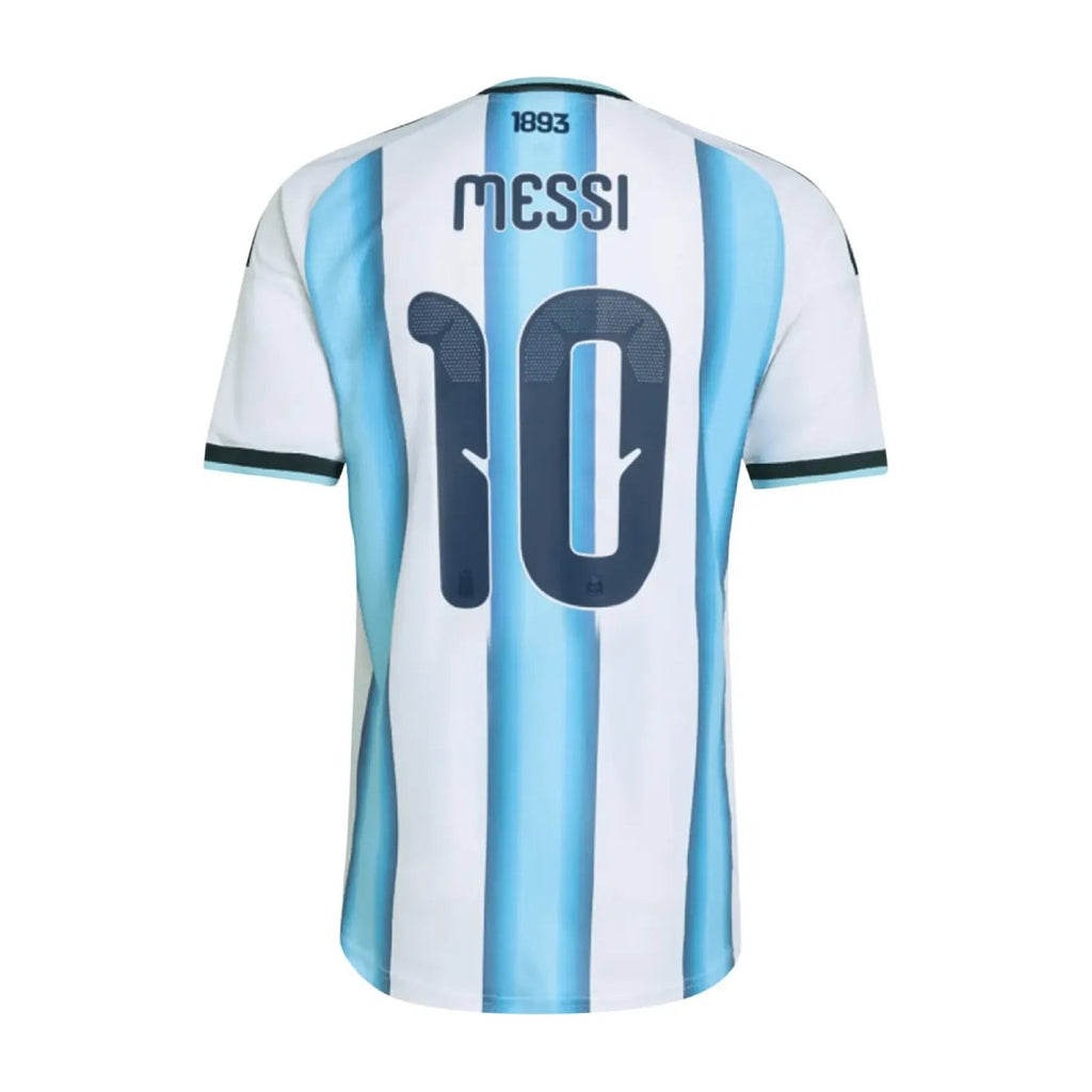 adidas Argentina 26 Home Authentic Messi Jersey White/Icey Blue/Light Blue