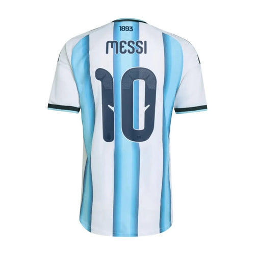 adidas Argentina 26 Home Authentic Messi Jersey White/Icey Blue/Light Blue