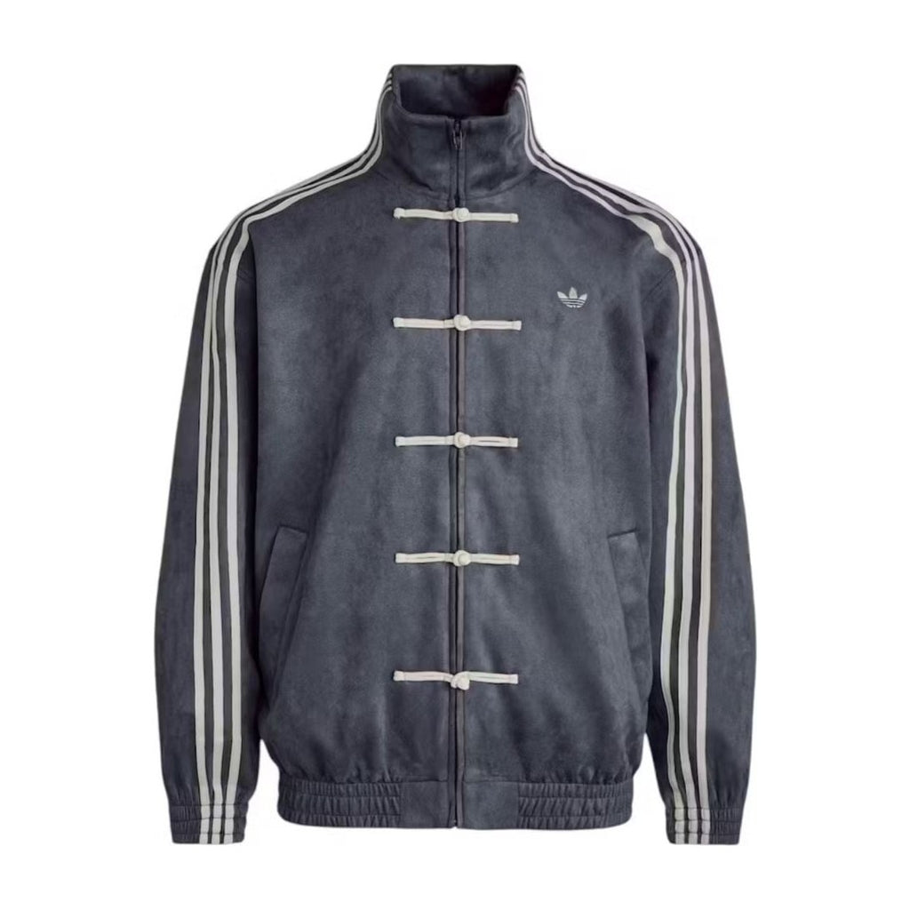 adidas CTT Chinese Track Top 3.1 Gender Neutral Jacket (Asia Sizing) Dark Grey
