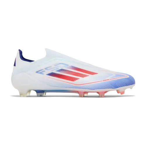 adidas F 50 Elite Laceless FG Cloud White Solar Red Lucid Blue