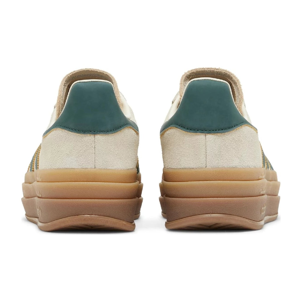 adidas Gazelle Bold Magic Beige Collegiate Green (W)
