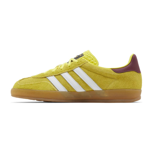 adidas Gazelle Indoor Bright Yellow Collegiate Burgundy (W)