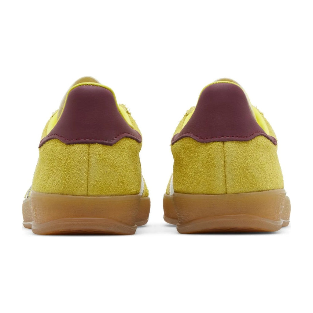 adidas Gazelle Indoor Bright Yellow Collegiate Burgundy (W)