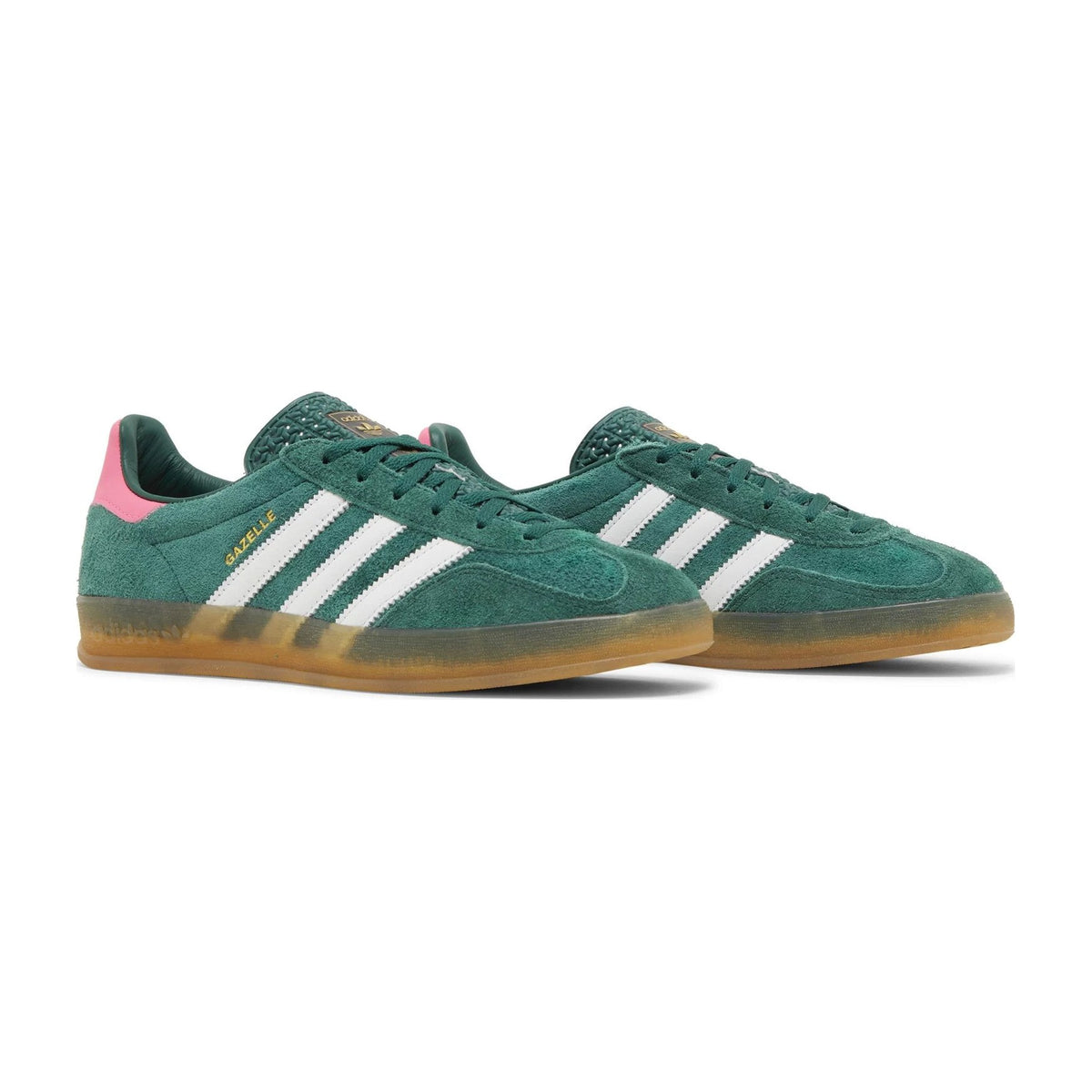 adidas Gazelle Indoor Collegiate Green Lucid Pink (W)