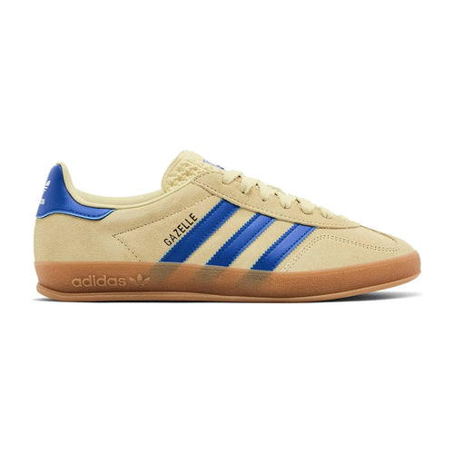adidas Gazelle Indoor Powder Yellow Royal Blue