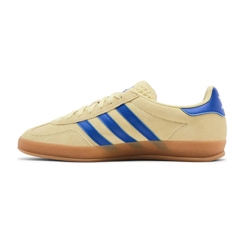 adidas Gazelle Indoor Powder Yellow Royal Blue