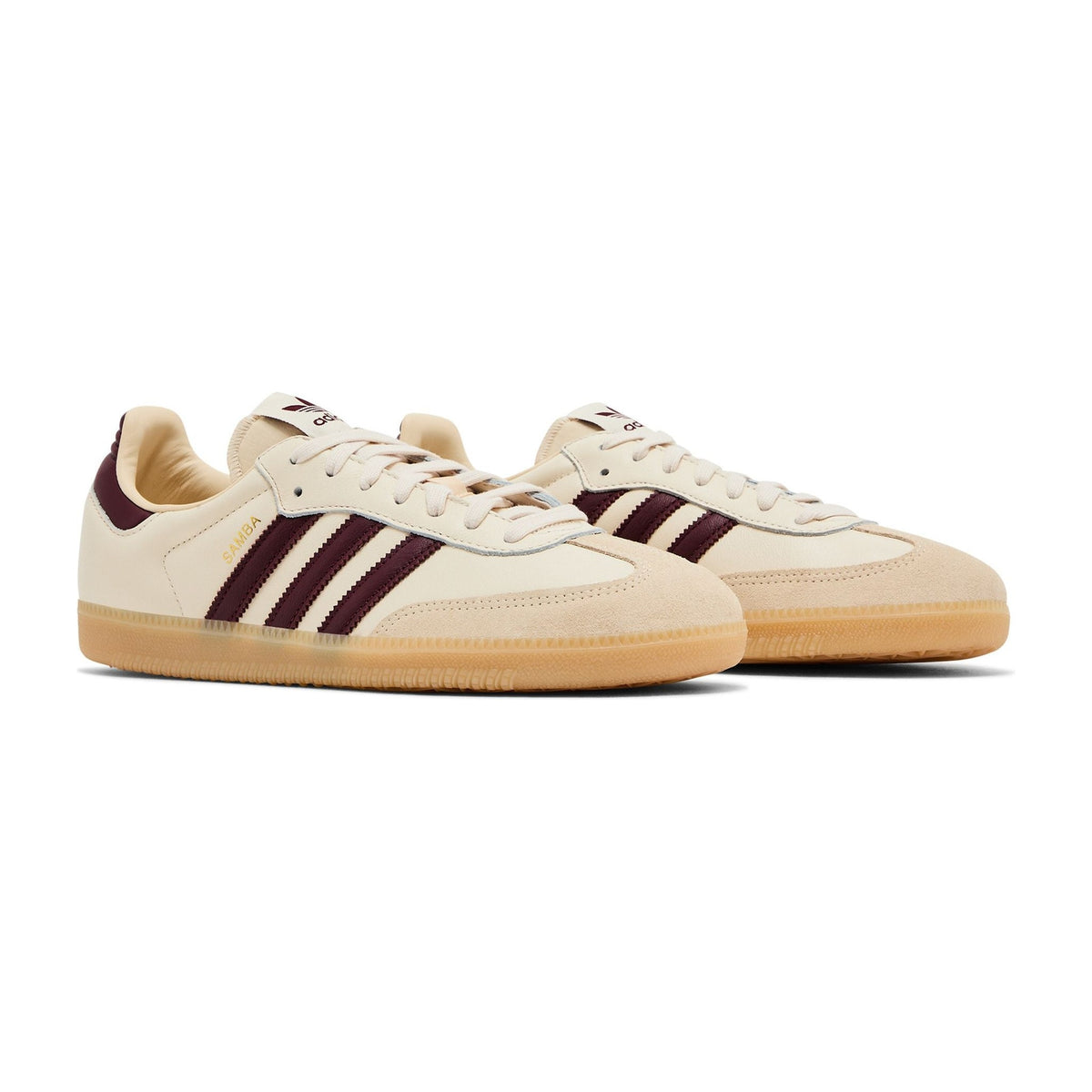 adidas Samba OG Wonder White Shadow Red Gum