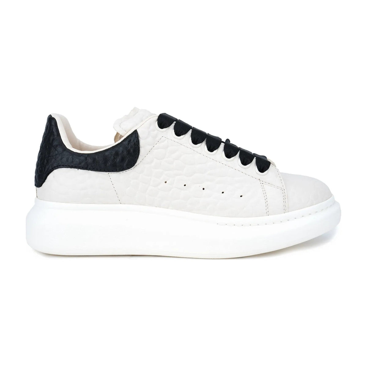 Alexander Mc Queen Oversized Cream Black