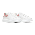 Alexander Mc Queen Oversized Pink Embossed Suede Croco (W)
