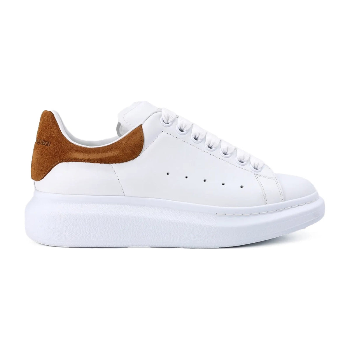 Alexander Mc Queen Oversized Sneaker White Brown