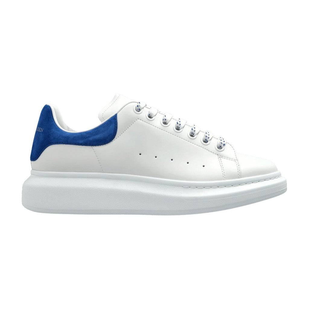 Alexander McQueen Oversized Sneaker White Paris Blue 2025