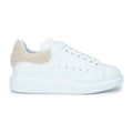 Alexander Mc Queen Oversized White Beige Plush