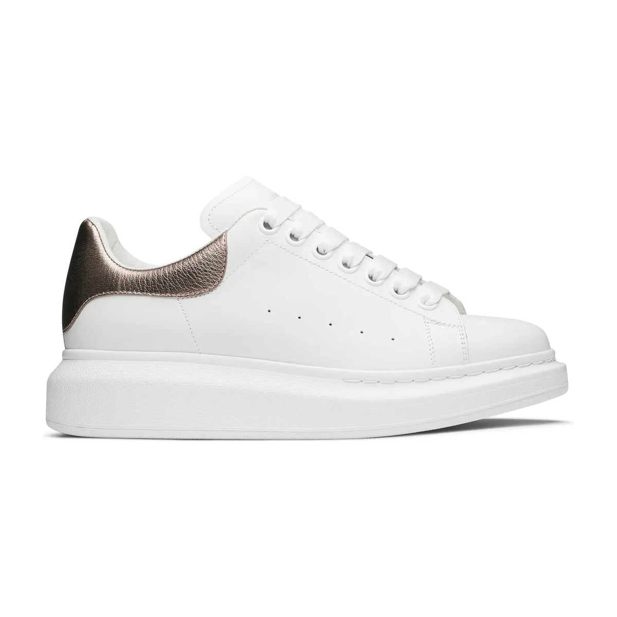 Alexander Mc Queen Oversized White Rose Gold (W)